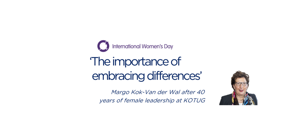 International Women’s Day: Margo Kok-Van der Wal about 40 years of female leadership at KOTUG