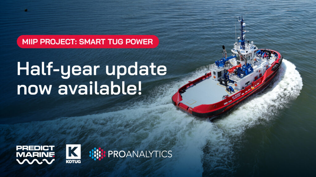 Smart Tug Power lays the foundation for smart maintenance strategies in the maritime sector