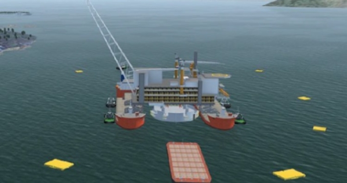 TOWMASTER DURING FLOATOVER FOR MATING AASTA HANSTEEN