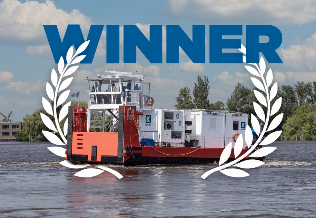 KOTUG E-Pusher wins Transition Award 2026 in the Mobility category